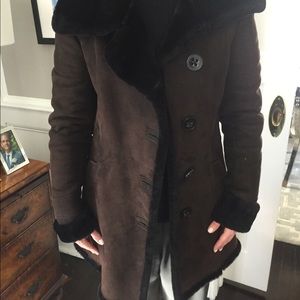 Searle Sheepskin and Shearling Coat